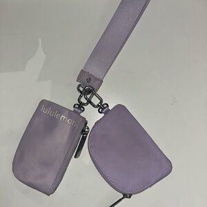 Lululemon lavender Key & Card Holder